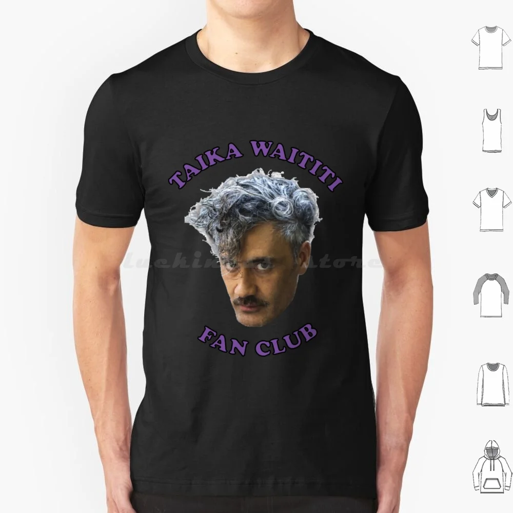 Taika Waititi Fan Club-Camiseta Taika Waititi 6xl de algodón, camiseta genial, Taika Waititi Fan Club