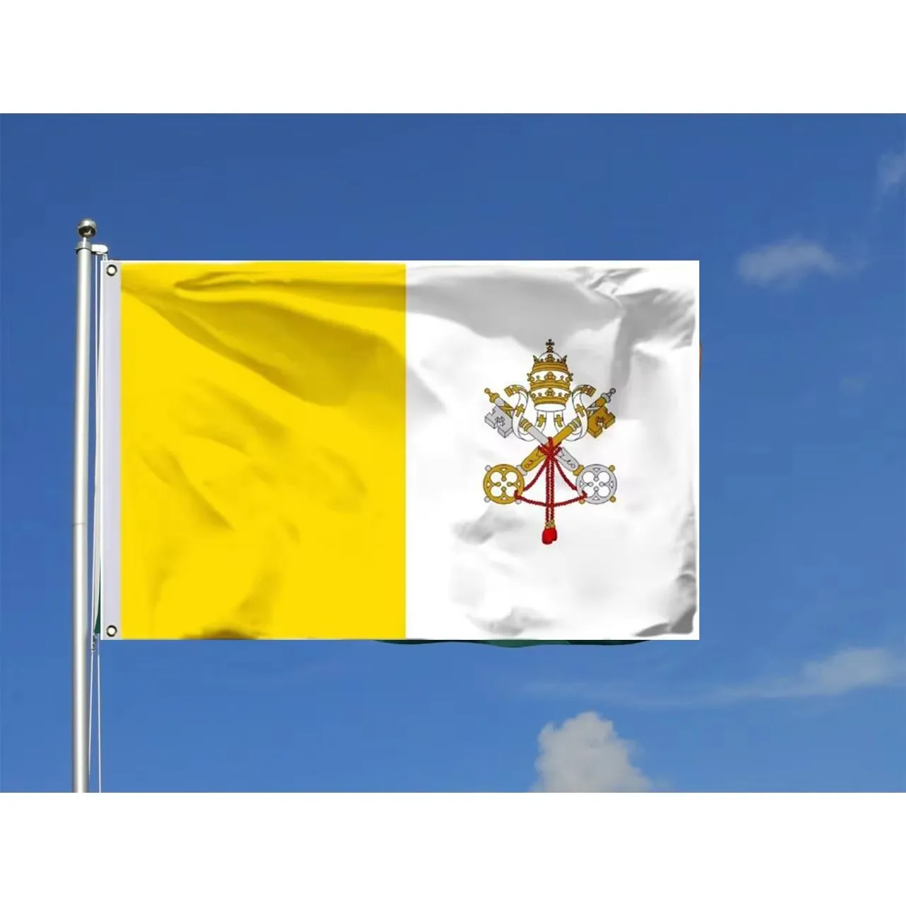 Custom banner of Vatican Christianity Church For 3'X5' OR 2X3FT WITH history hobby Flag