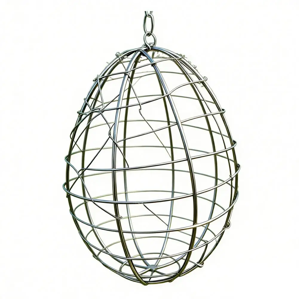 

Hanging Hummingbird Nester Bird Nesting House for Wild Birds Hummingbird Nester Nesting Materials Holder Metal for Backyard