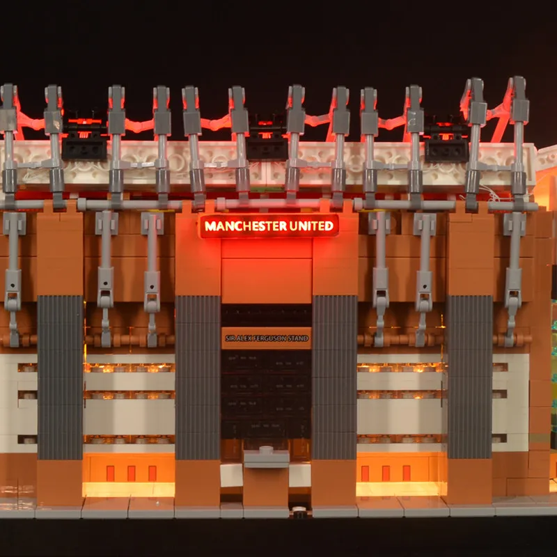 Set di illuminazione a LED adatto per LEGO Old Trafford Manchester Unite 10272 Regalo di illuminazione (escluso blocchi di costruzione)