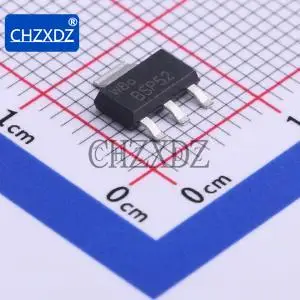 5/50/500pcs bsp52, 115 sot-223-3 npn מתח מתח: 80v זרם: 1a