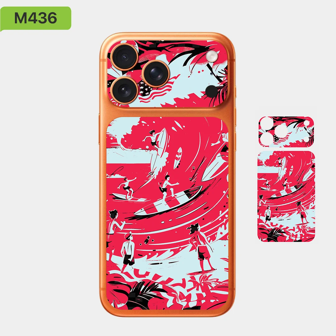 

Защитная пленка-наклейка на заднюю панель (полный комплект) для Apple iPhone 17, 17 Pro, 17 Pro Max, цветная