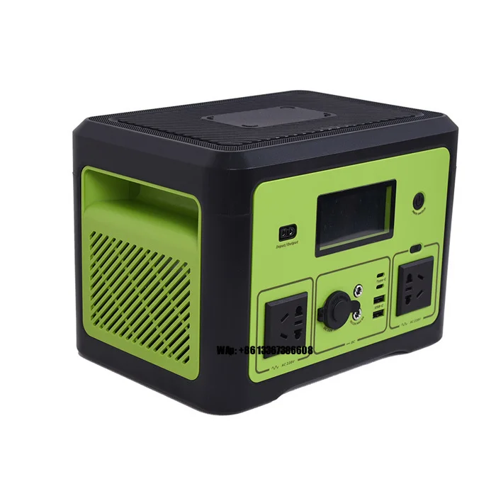 220V 1000W 600W UPS Battery Backup Portable Power Station Camping Solar Generator LiFePo4 Battery Portable Power Station
