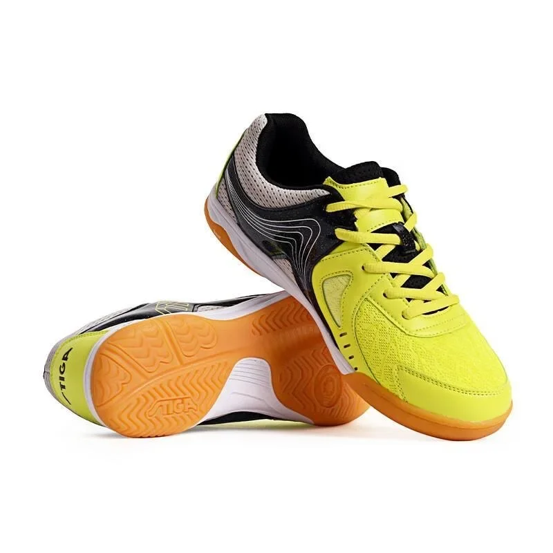 Chaussures de badminton unisexes, chaussures de sport d'intérieur, blanc, vert, tennis de table, marque de créateur, hommes, femmes, couples, meilleur savoir