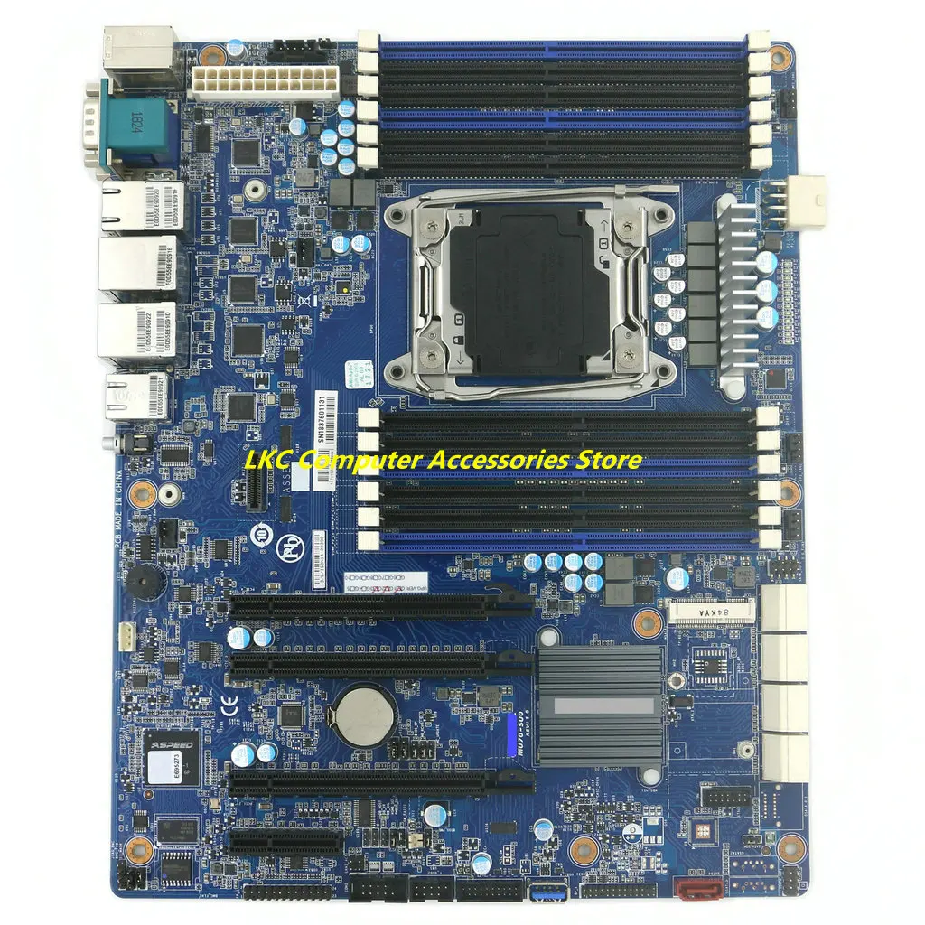 For Gigabyte MU70-SU0 X99 server motherboard BMC remote 4 gigabit network card soft routing NAS E5-2600V3 LGA2100-3 Mainboad