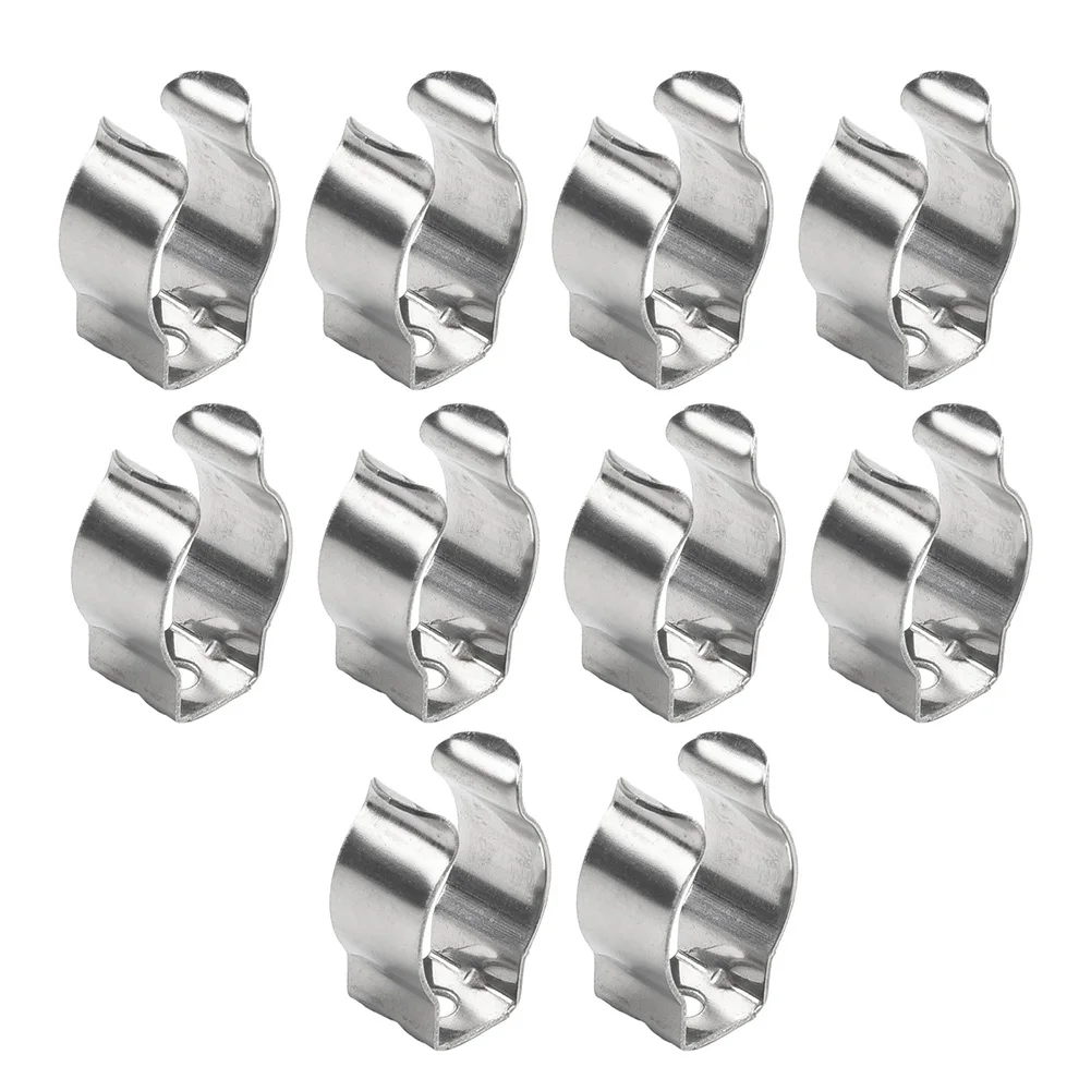 Spring Terry Clips Narrow Base Tool Stainless Steel Spring Terry Clamp Heavy Duty Tool Storage Rack Hardware Parts