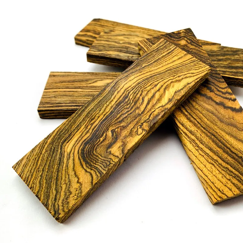 120X38X10MM 120X38X30MM 120X38X8MM Mexican Golden Sandalwood Board for Knife Grip Handle Scales DIY Making Material Patch