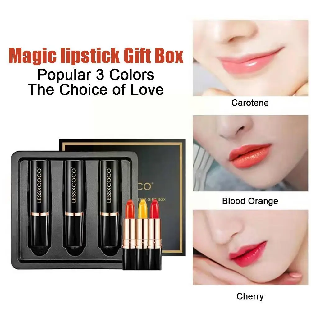 Carotene Discoloration Lip Balm Long Last Moisturizing Dry Color Skin Lip Cracking Anti Waterproof Lipstick Changing Tighte U0X7