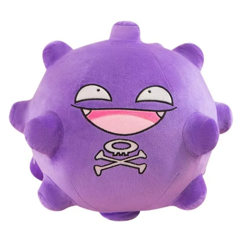 Pok é mon-Mignon monstre violet en peluche beurre, oreiller de couchage pour lit d'enfant, cadeau d'anniversaire