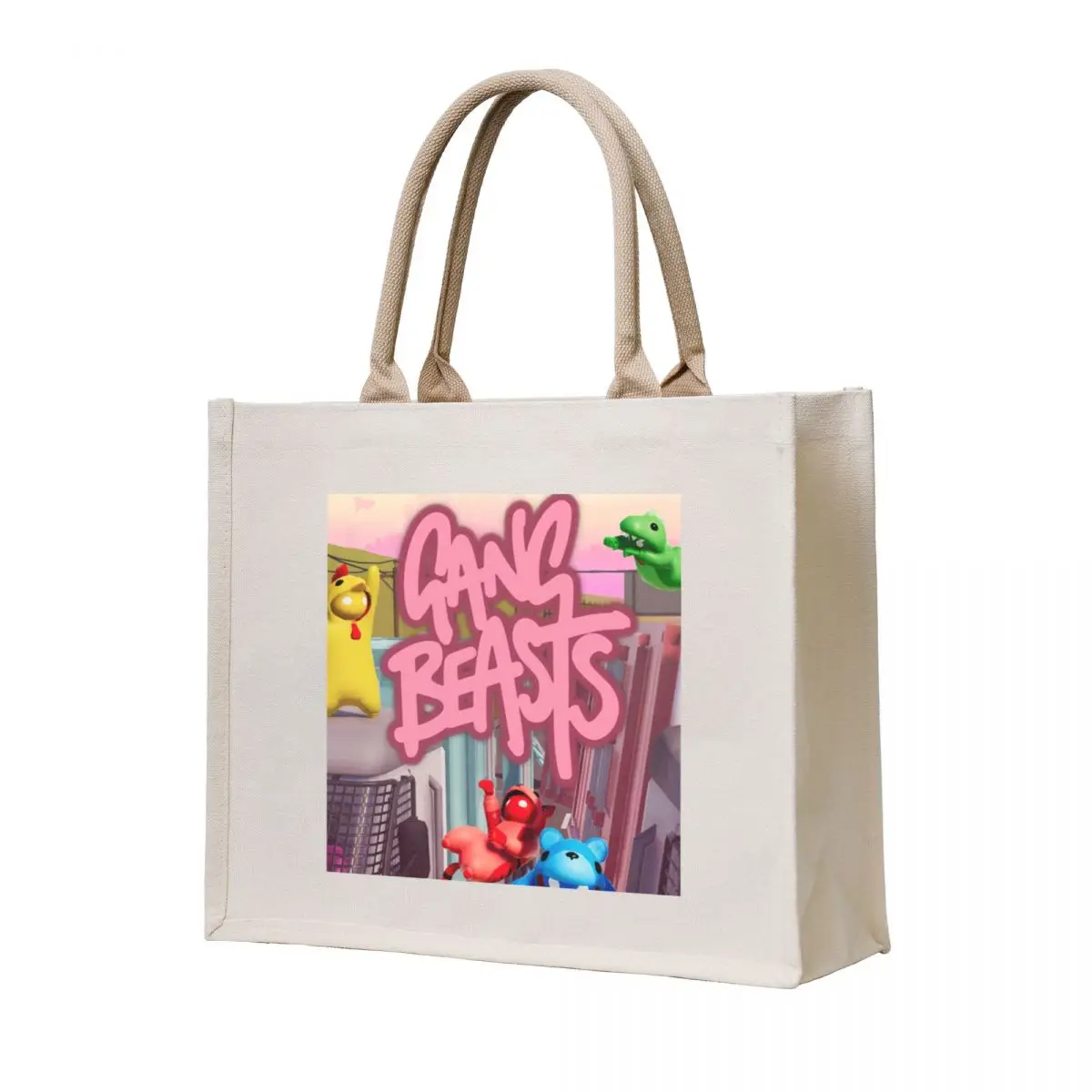 Gang Beasts Tote Bag custom canvas bag cute pouch bag Canvas stote