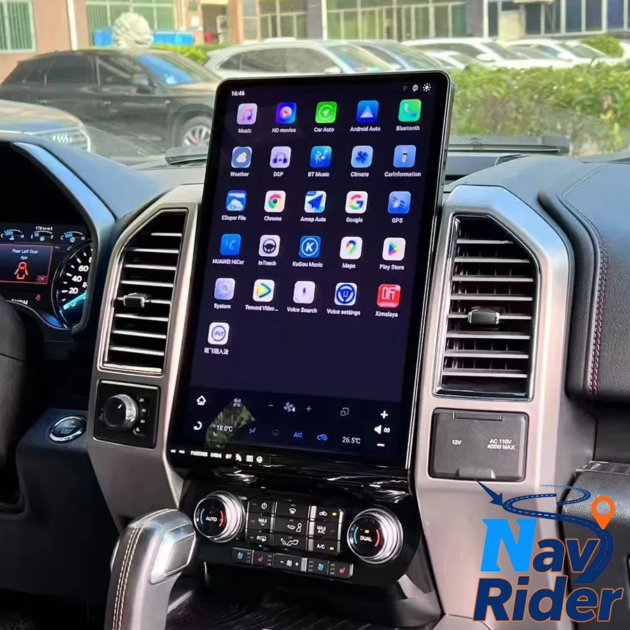 16.8inch For Ford F150 F-150 F250 2015-2021 SYNC 2 SYNC 3 Car Radio Car Multimedia Video Player GPS Carplay Navigation Android