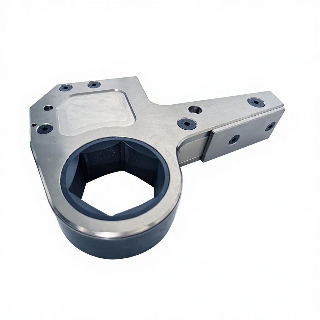Hollow Hydraulic Torque Flat Wrench Working Head Aluminum Titanium Alloy Easy Operation High Strength Wear-Resistant