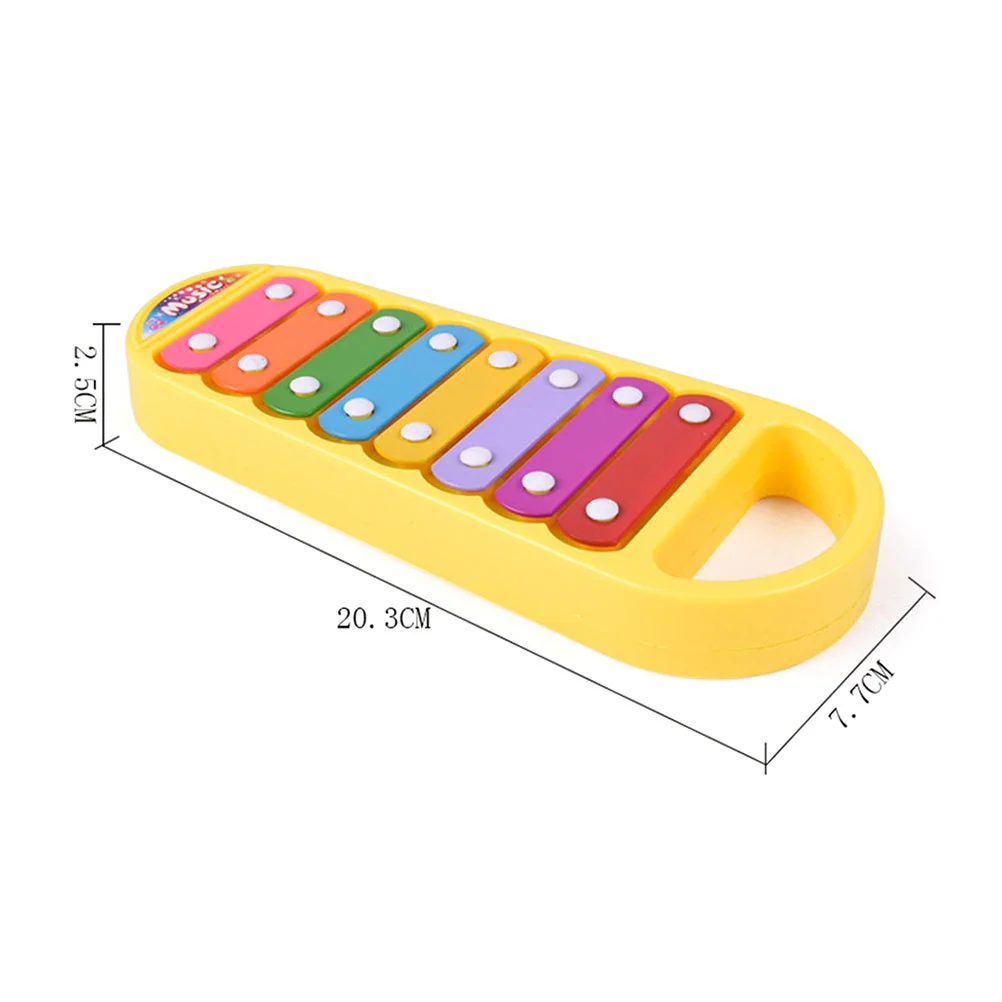 เด็กเคาะเปียโนเครื่องดนตรีของเล่นระนาด Instruments Glockenspiel เด็ก