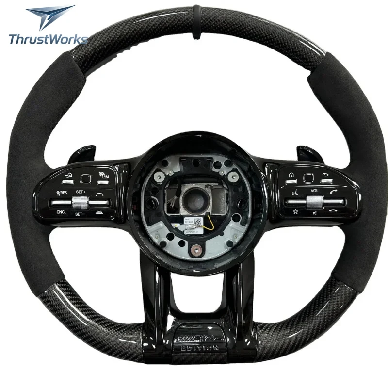 ThrustWorks Leather Steering Wheel W204 W205 W211 W203 W212 W176 W213 Cla W210 W124 W177 W221 A C E S ClassHigh New