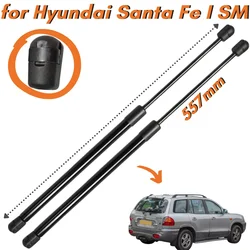 Qty(2) Trunk Struts for Hyundai Santa Fe I (SM) SUV 2000-2006 557mm Lift Supports Gas Spring Tailgate Rear Boot Shock Absorbers