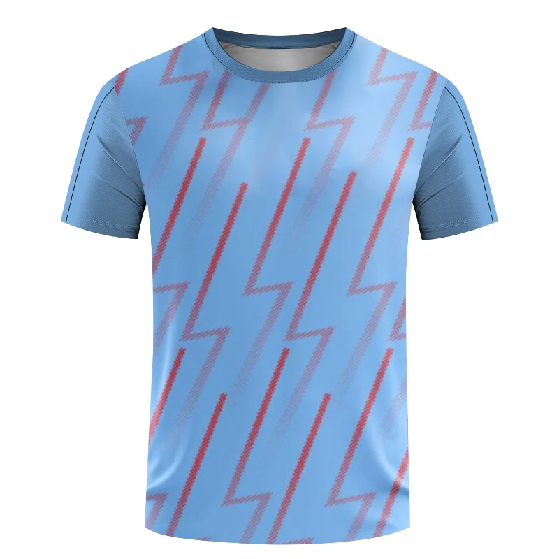 Gym T-Shirts Table Tennis Sportswear Men's Creativity Print T-Shirts Running Women's Fitness Wear Boys Badminton Training Tops