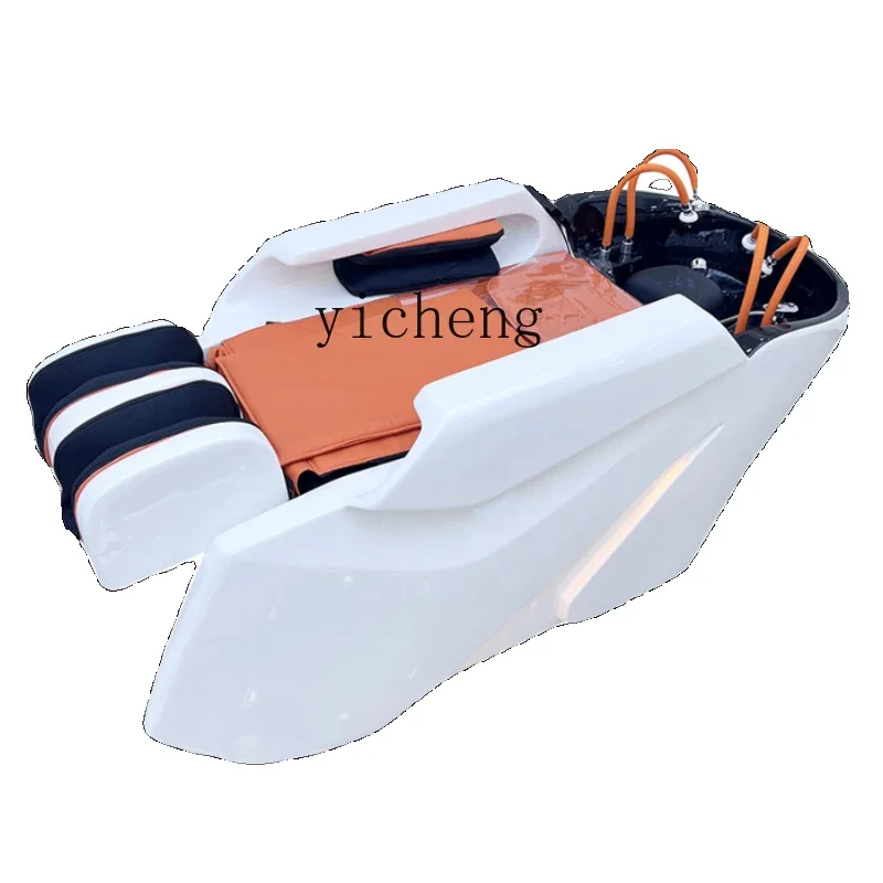 Automatic Intelligent Electric Massage Shampoo Bed Barber Shop Steaming Bed for Hair Salon