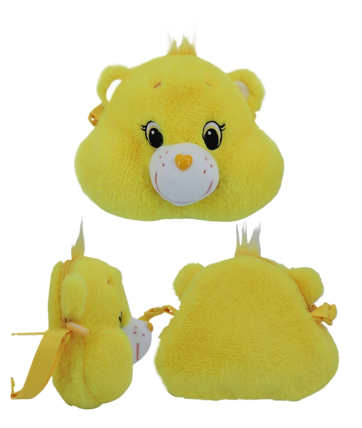 

Care Bears Plush Crossbody Bag Cartoon Character Purse Soft Fluffy Small Shoulder Bag for Fans Gift