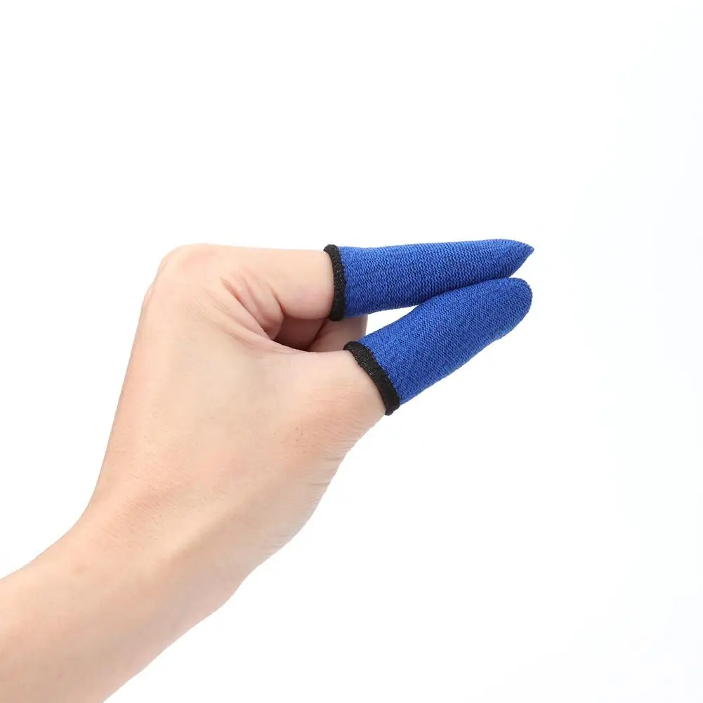 

2 пары дышащих чехлов для игровых контроллеров, защищающих от пота, с защитой для большого пальца (B)