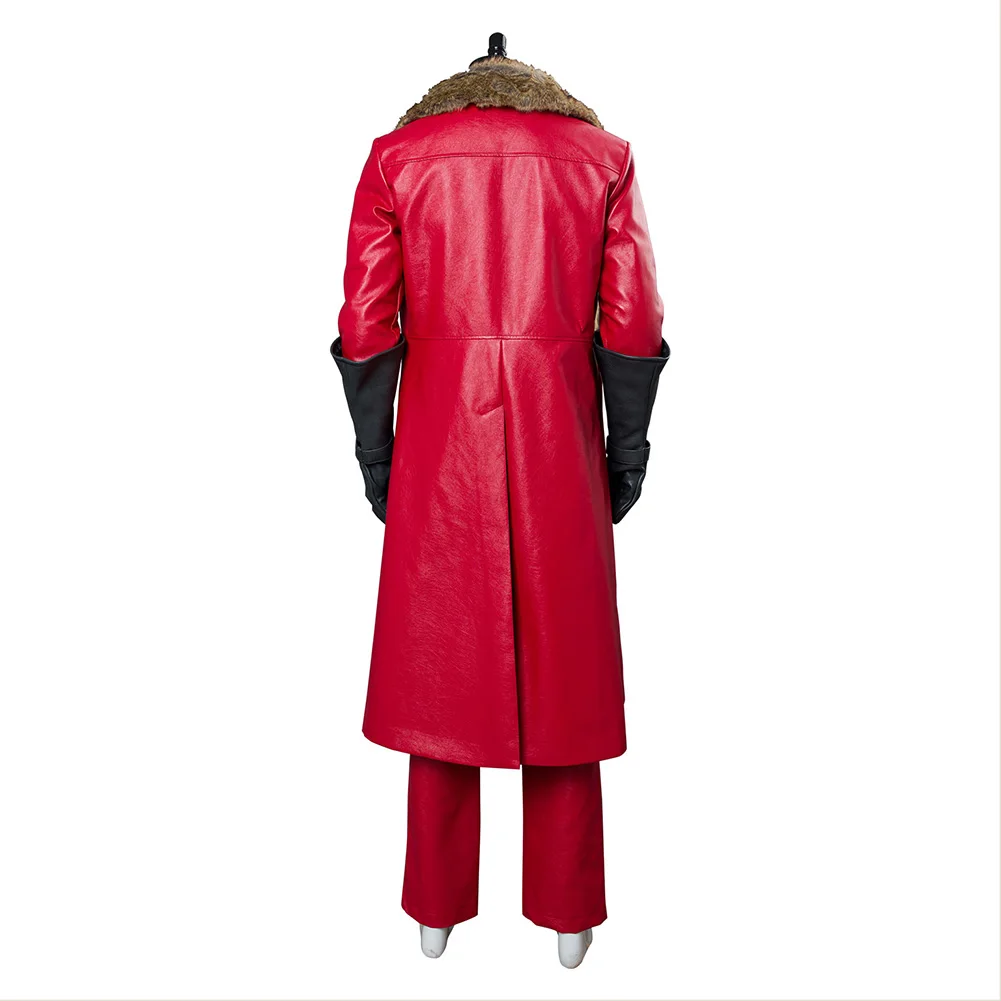 Costume da Babbo Natale per adulti Cronache di Natale Cosplay Costumi Fantasia Travestimento da uomo Parrucca Cappello Uomo Abito di carnevale di Halloween