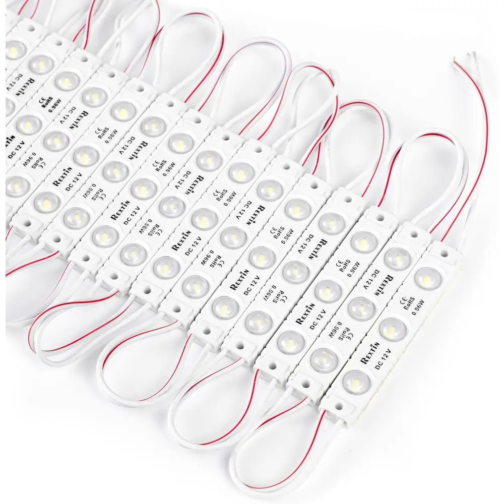 

Led ule Lights: DC 12V 200pcs Energy Eicient - Storeront Lights or BusinSignage Advertising Letter Signs Waterproo with Tape Adh