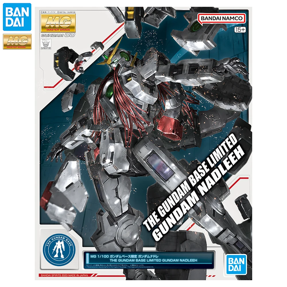 

IN STOCK Bandai MG 1/100 The Gundam Base Limited GN-004 Gundam Nadleeh Exclusive Assembling Action Model Figure Toys