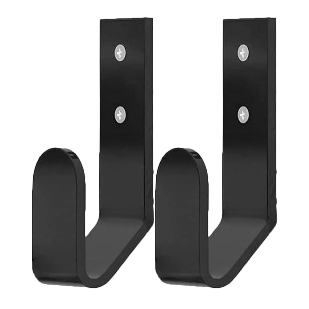 2 Pcs Keyboard Wall Mount Storage Shelf Compatible Rack for Keyboards Acrylic Holder Bracket Heavy Duty Hooks Saves Desk Space