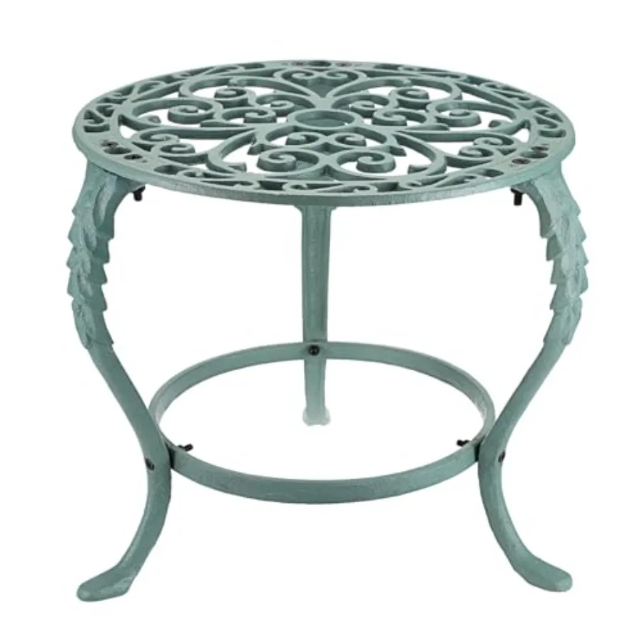 

Heavy Duty Plant Stand Wrought Flower Pot Holder, Indoor Outdoor Large Plant Stand for Home Garden Patio, Decorative Round Pott
