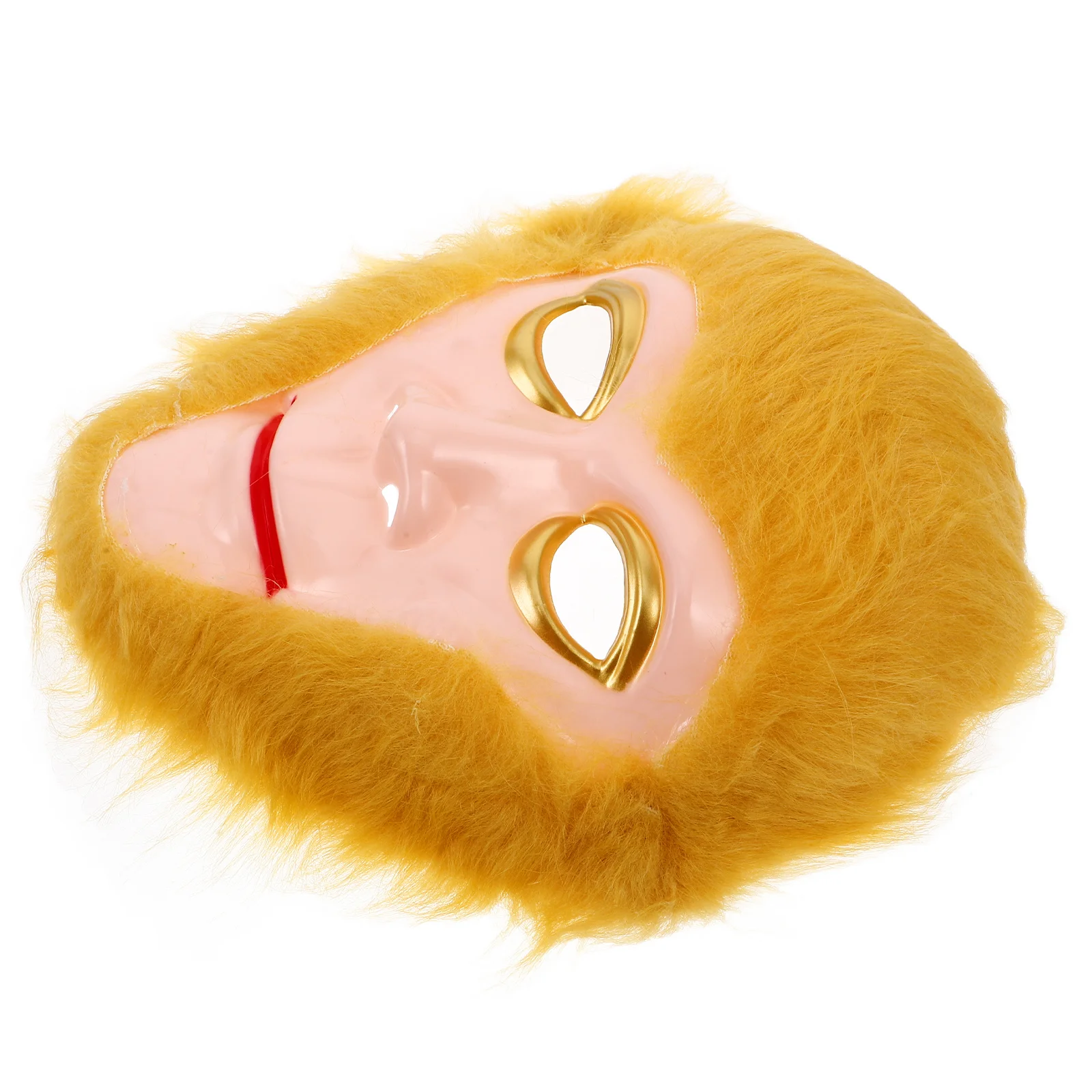 

Realistic Monkey King Mask Full Head Durable Lightweight Halloween Cosplay Mask Animal Masks to Paint