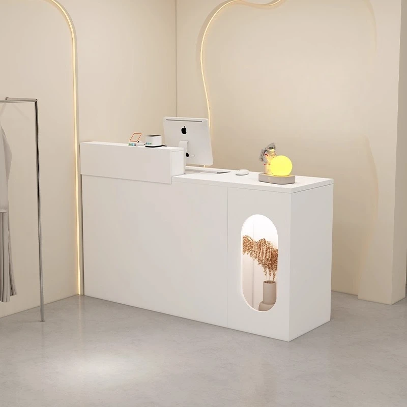 Clothing store checkout page Simple modern Small front desk