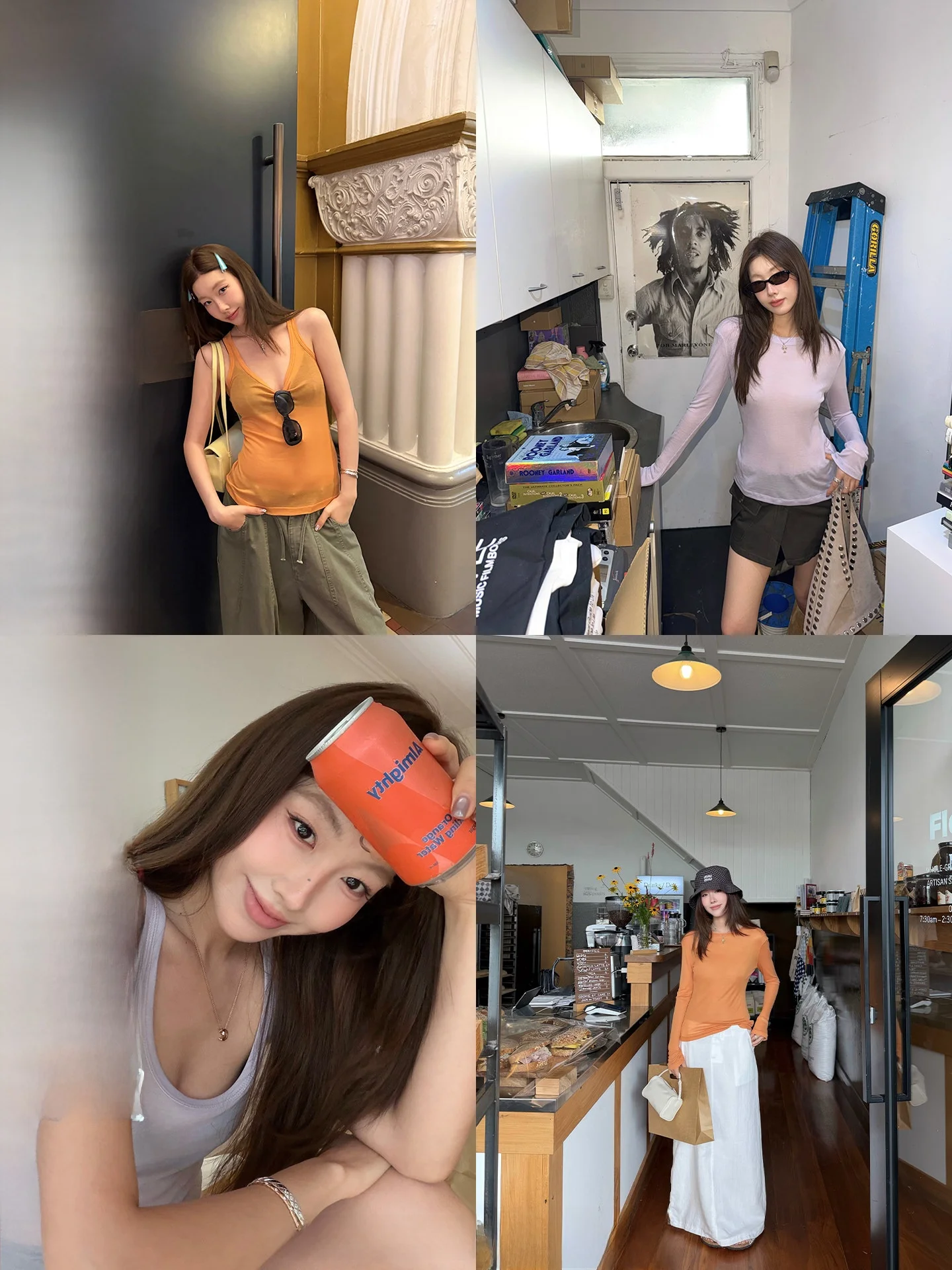 

Ranwear mat Handmade One-Piece Long Sve Slim Fit Vest Soft Lenzing Double Version Faionable Summer Workwear