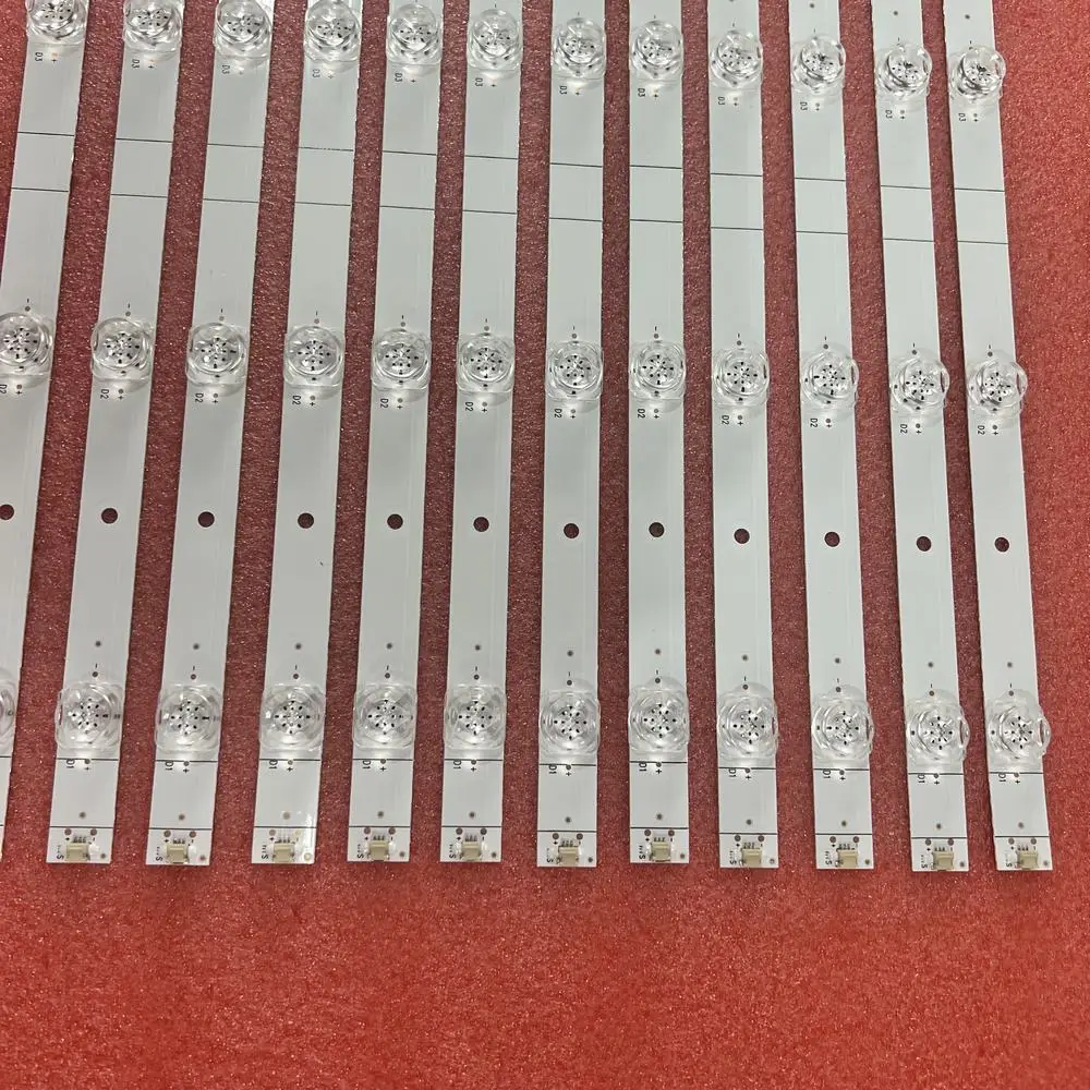 12pcs/set LED Backlight Strip For Hisense 65R6 H65B7500 H65B7500UK H65B7520 HD650V3U51-TAL2 LB6507H V0