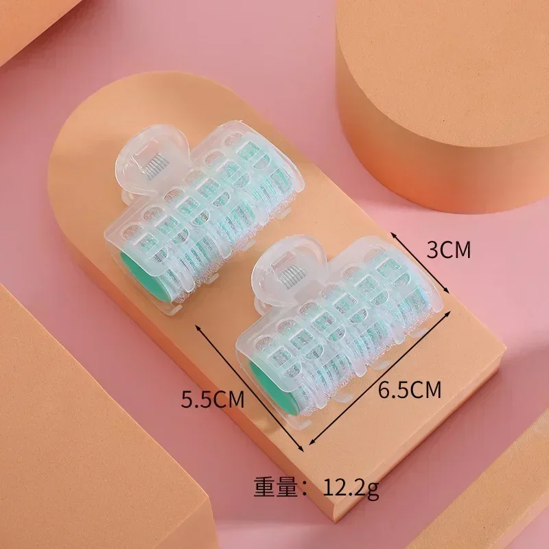 3pcs/pack Air Bangs Curling Roller Hair Rollers Bang Roll Curler Plastic Self-adhesive Hair Curling Hairdressing Tools