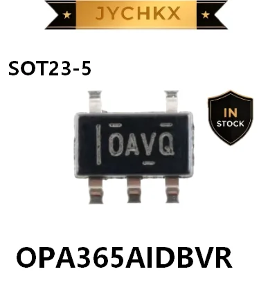 10PCS New Original OPA365AIDBVR SOT23-5 SOT-23-5 Single Channel Op Amp 23MHz Low Noise Precision Operational Amplifier IC Chip