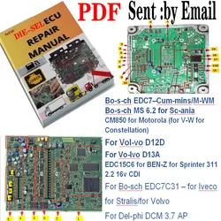 ECU Repair Manual English E-Book ECU Teaching PDF File EPROM TEST Progranmming Car Diagnostic Learn Tools