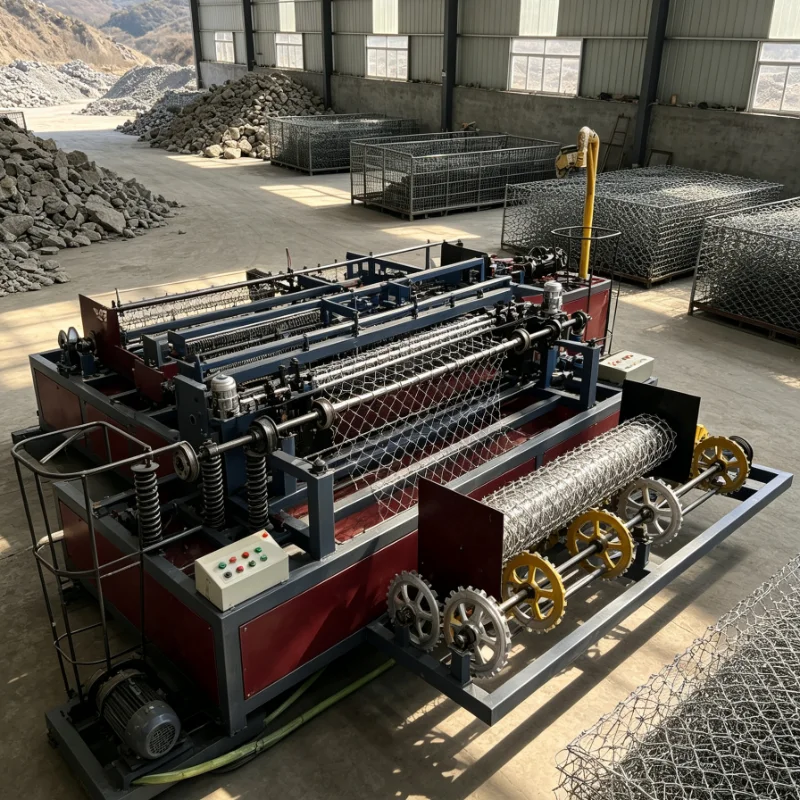 Customized Automatic Chain Link Fence Machine Diamond Mesh Weaving Equipment for Industrial Use
