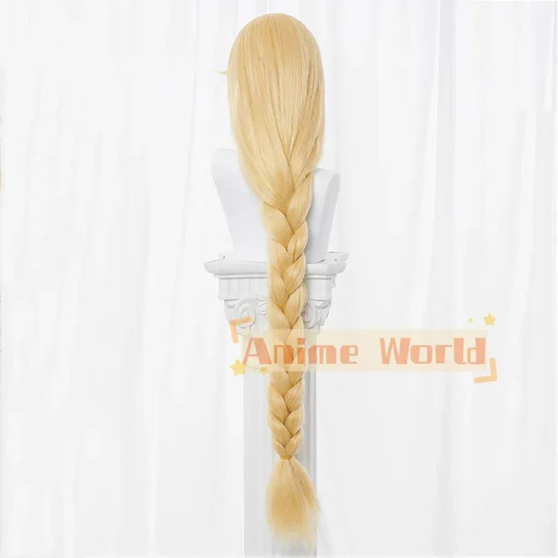2025 11 نيكي آلهة النصر رابونزيل تأثيري الشعر الاصطناعية هالوين دور اللعب حفلة كرنفال شعر مستعار قبعة