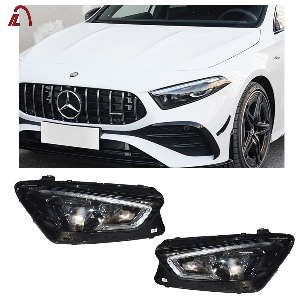 FOr Mercedes AMG GT 290 RIGHT FULL LED MULTIBEAM LED Headlight GTS GT63 GTR GT73 GTC GT43 290 Roadster Original headlamp