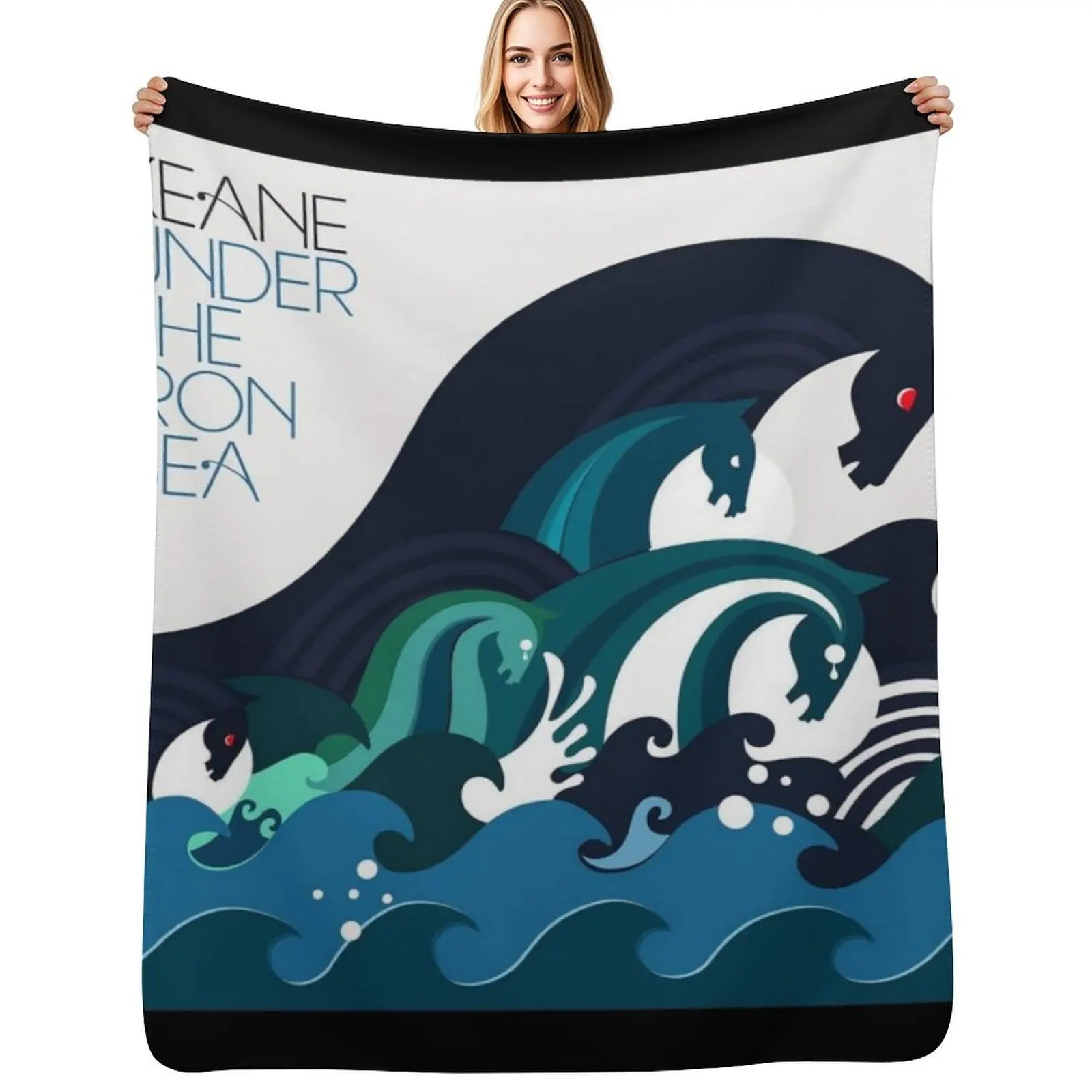 Under the iron sea Throw Blanket Blankets For Bed Camping Winter beds Flannel Fabric Softest Travel Blankets