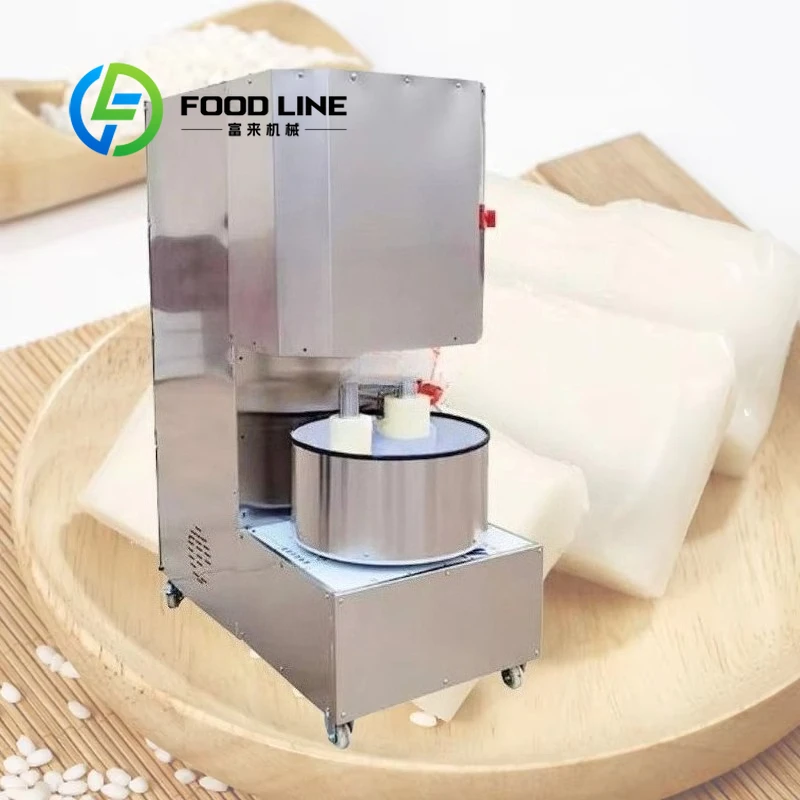Low Noise Rice Cake Making Machine Optimized Transmission Parts Run Quietly Inside Indoor Food Processing And Production Areas