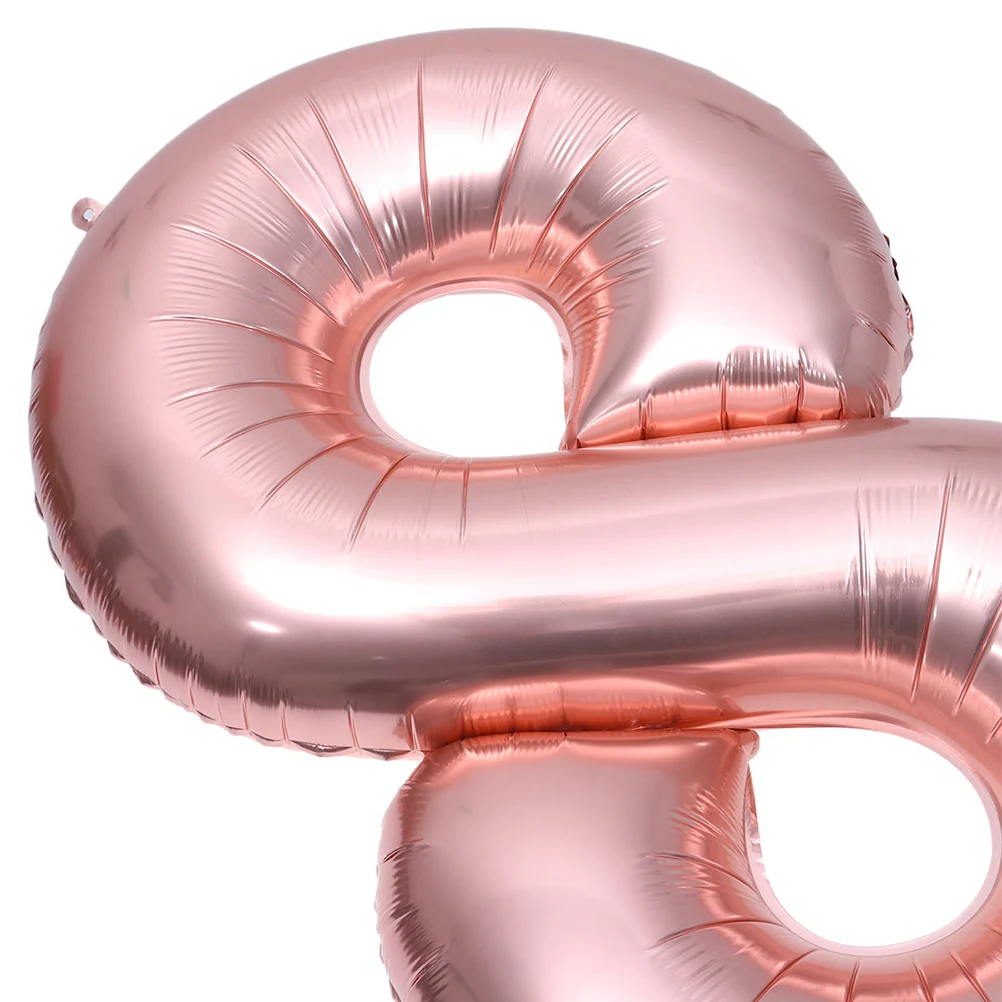

40 Inch Number 18 Foil Balloons Party Festival Decorations Birthday Anniversary Jumbo Aluminum Foil Balloons Photo Props Party