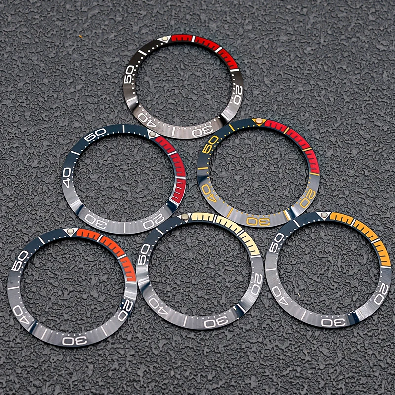 NH35 Case 38*30.5mm Ceramic Watch Bezel Insert Ring Fits SKX007 SKX009 5 SRPD Submariner GMT YACHT-MASTER Case Repair Mod Parts