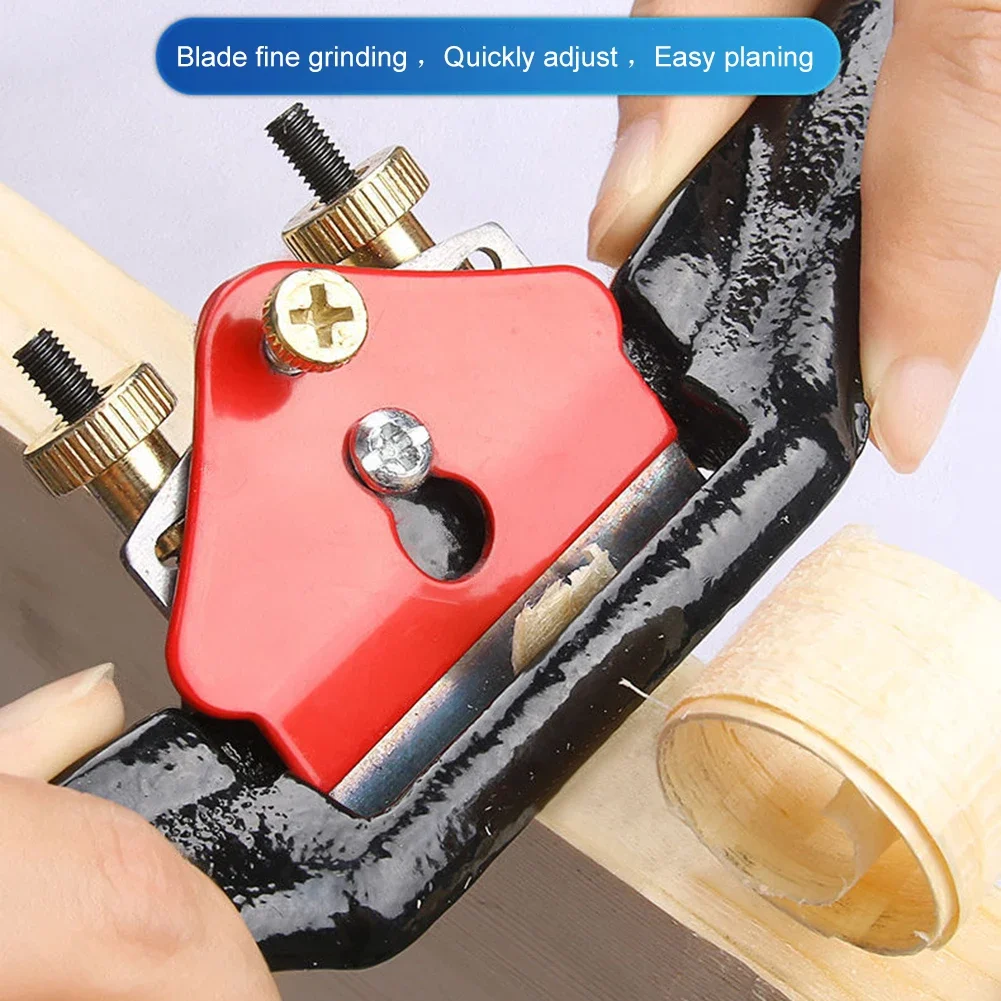 Adjustable Plane 9 inch Hand Planer Spokeshave Wood Cutting Edge Trimming Tools Woodworking Planer Mini Hand Tool