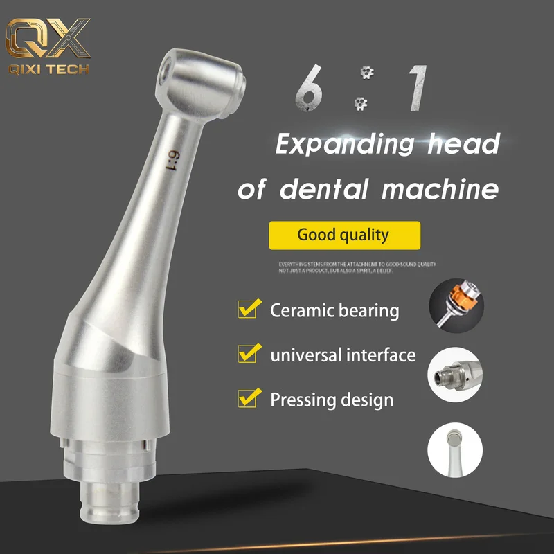 6:1 Rotary Processing Motor with Expanding Head, Compatible with Compact Locating‑Measuring Module for Intra‑Oral Machining