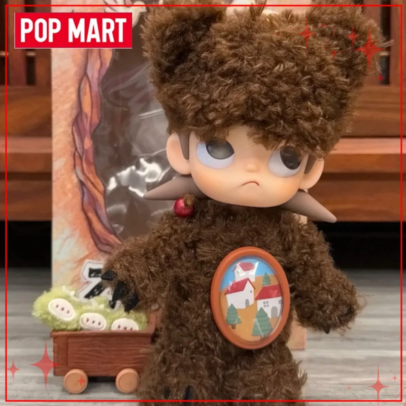 

Genuine in Stock POPMART Zsiga The Gingerbread Man 1/8 Action Figure Trendy Toy Gift