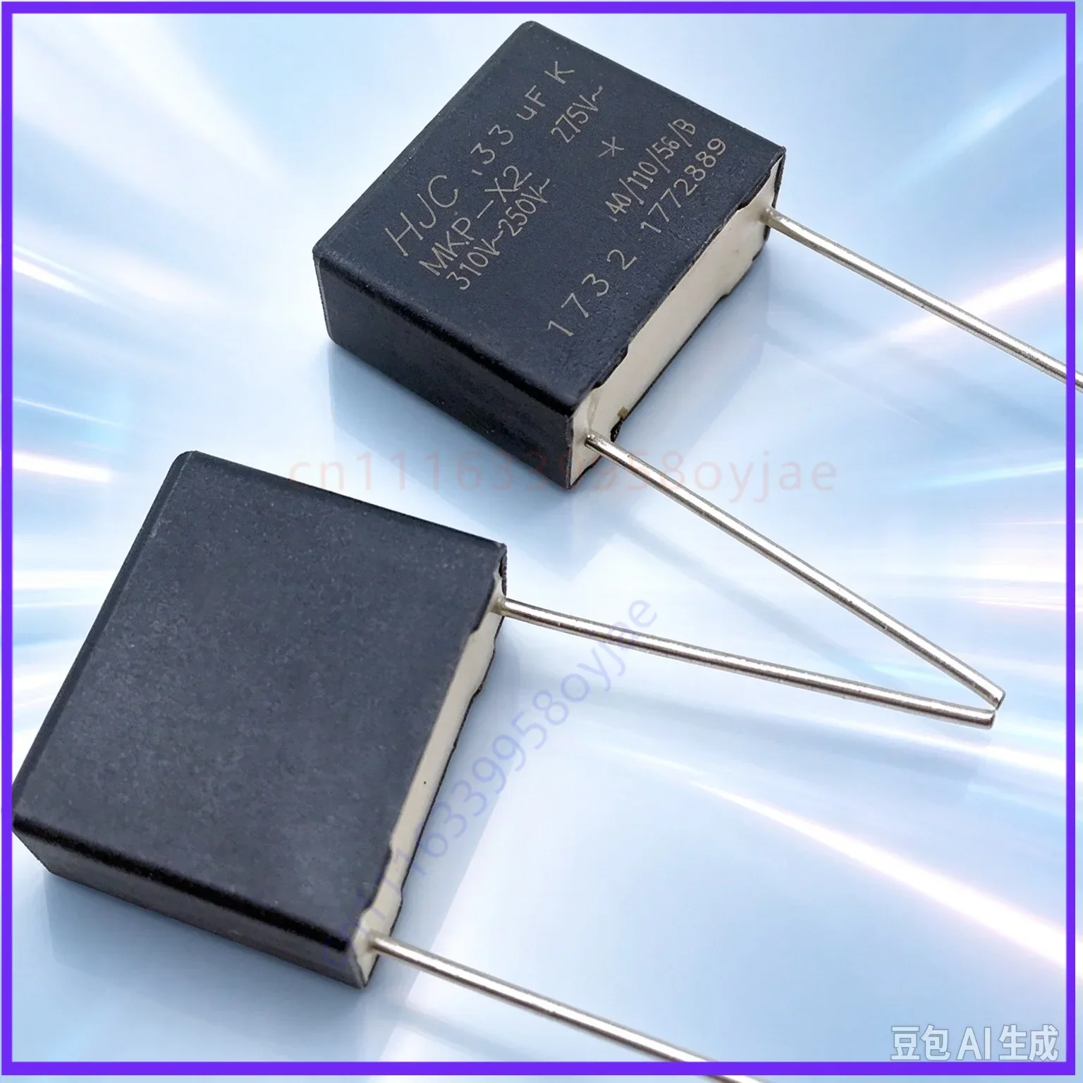 Premium for HJC MKP Film Capacitor 0.33uf 330nf 334 275V 310V Safety 15MM  100pcs