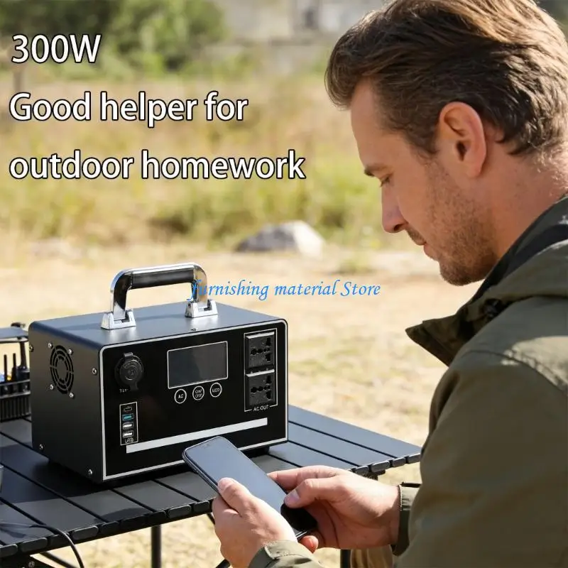 

Y5GD Extreme Light macromolecule Outdoor Power Generator 110V 15A For Phones Tablets And Small Electronics