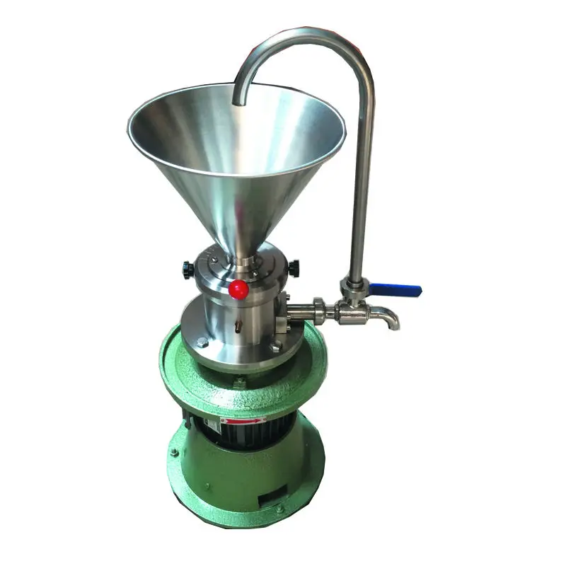 Vertical Sesame Paste Nuts Colloid Mill Grinder Peanut Butter Making Machine