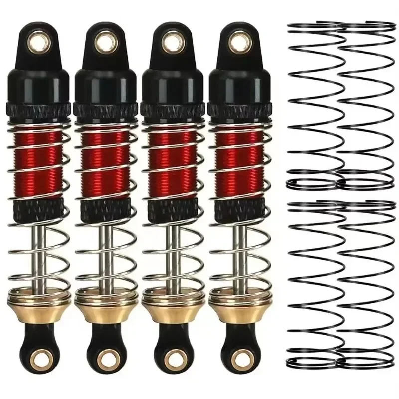 

4PCS RC Shock Absorber Aluminum Front & Rear Shocks For Trxs 1/18 4WD TRX4M Upgrade Parts