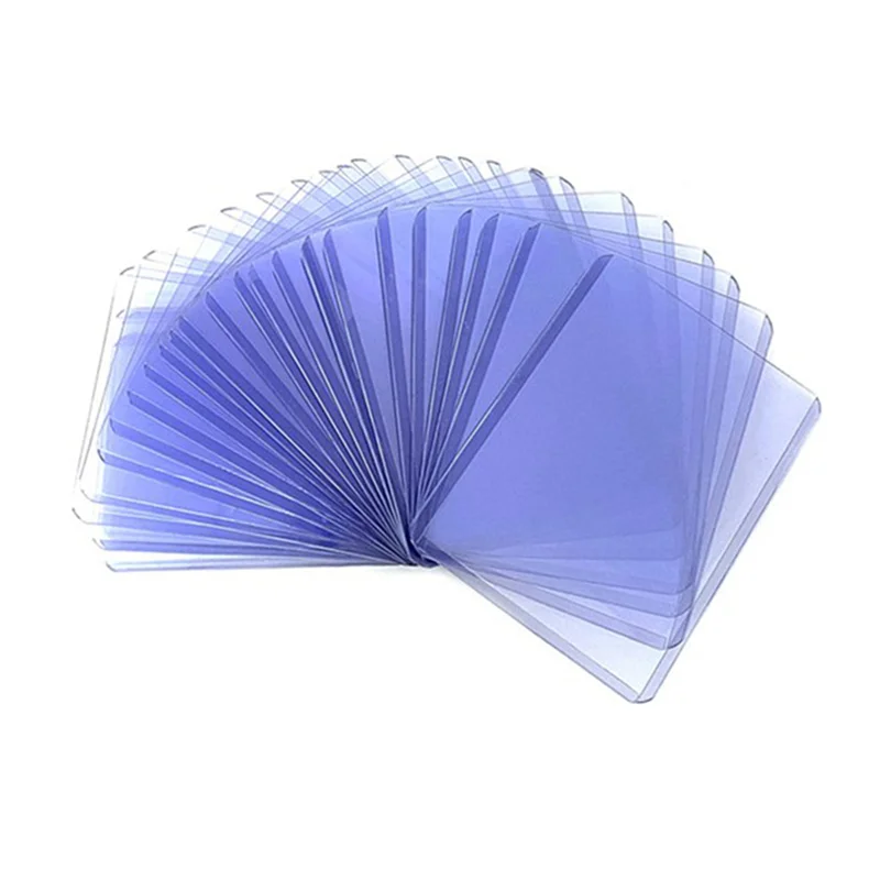 

SS-250 шт. держатель для верхней загрузки и прозрачные рукава для коллекционных торговых баскетбольных спортивных карточек 35PT из жесткого пластика